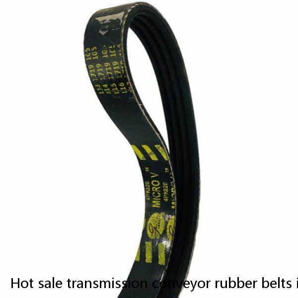 Hot sale transmission conveyor rubber belts industrial belt for Gates 4M 8M 10M