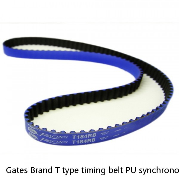 Gates Brand T type timing belt PU synchronous belt gates timing belt