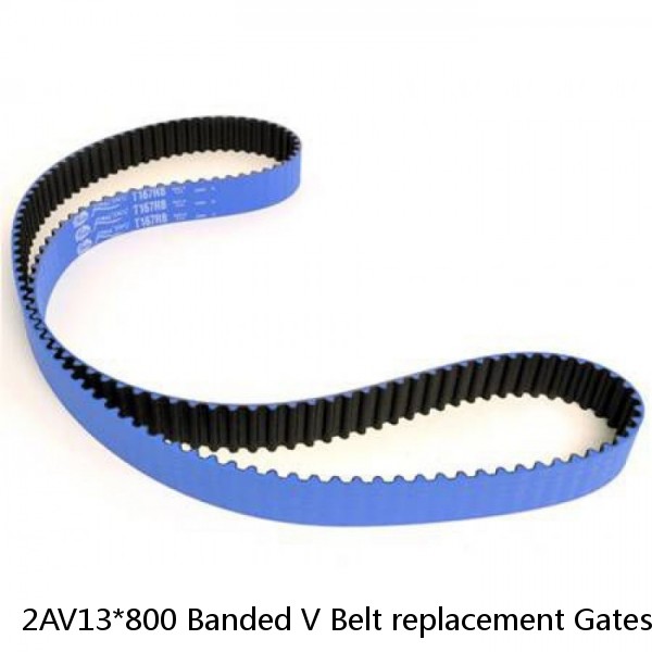 2AV13*800 Banded V Belt replacement Gates 2/9305PB GS POWERBAND BELT 85410033 For heavy-duty, high-vibration applications
